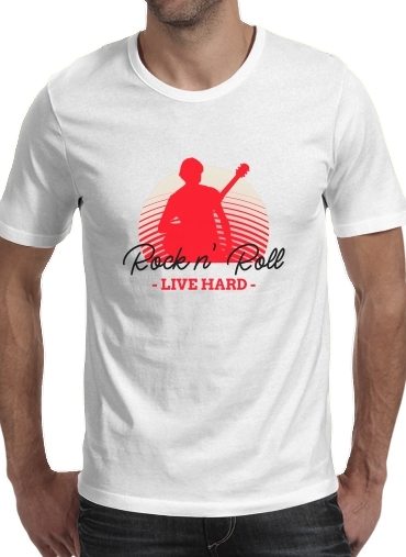  Rock N Roll Live hard for Men T-Shirt
