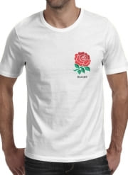 T-Shirts Rose Flower Rugby England