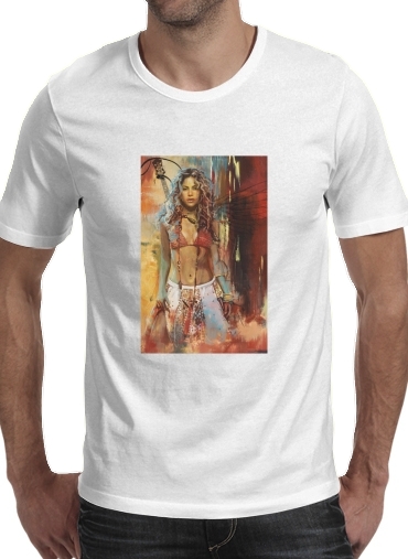  Shakira Painting for Men T-Shirt