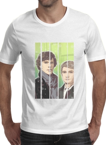  Sherlock and Watson for Men T-Shirt