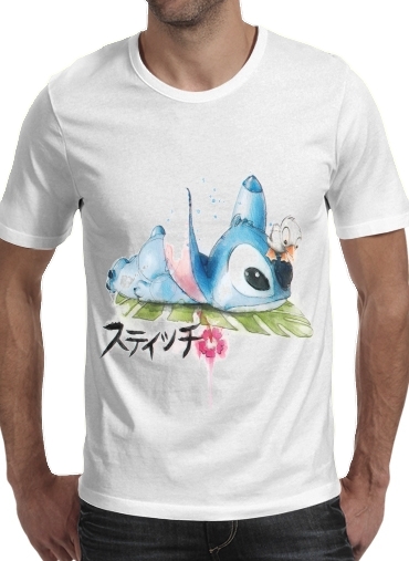  Stitch watercolor for Men T-Shirt