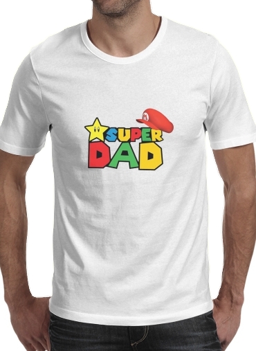  Super Dad Mario humour for Men T-Shirt