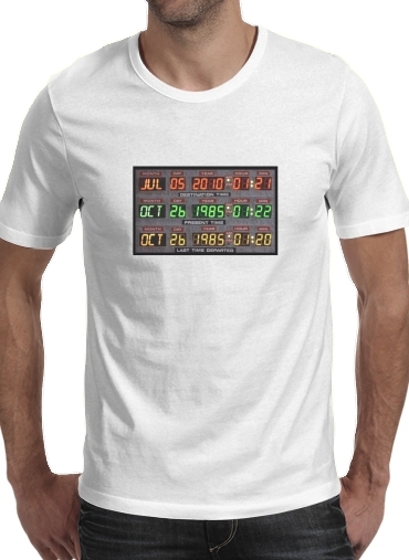  Time Machine Back To The Future for Men T-Shirt
