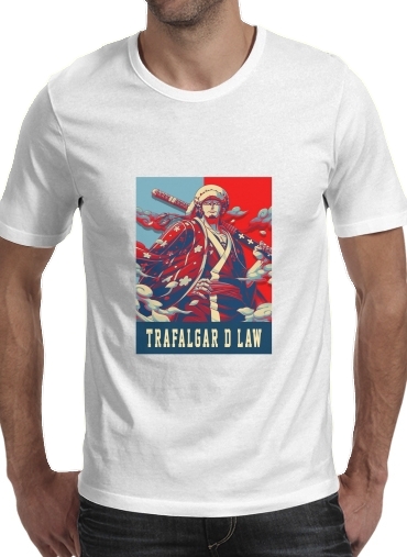  Trafalgar D Law Pop Art for Men T-Shirt