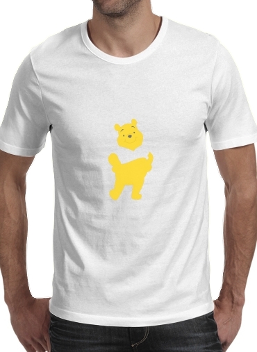  Winnie The pooh Abstract for Men T-Shirt
