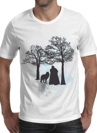  Wolf Snow for Men T-Shirt