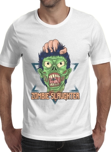  Zombie slaughter illustration for Men T-Shirt