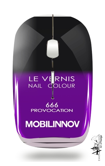  Nail Polish 666 PROVOCATION for Wireless optical mouse with usb receiver