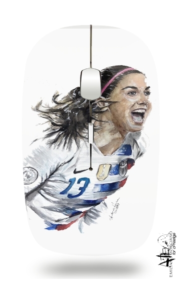  Alex Morgan Usa Art for Wireless optical mouse with usb receiver
