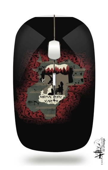  American murder house for Wireless optical mouse with usb receiver
