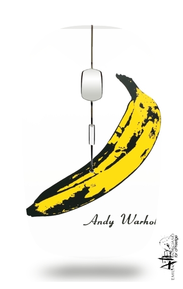  Andy Warhol Banana for Wireless optical mouse with usb receiver