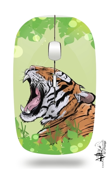  Animals Collection: Tiger  for Wireless optical mouse with usb receiver