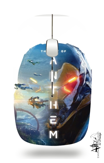  Anthem Art for Wireless optical mouse with usb receiver