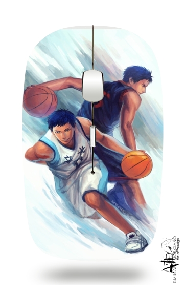  Aomine Basket Kuroko Fan ART for Wireless optical mouse with usb receiver