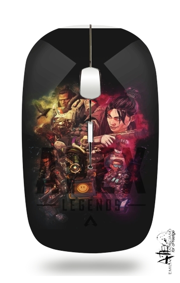  Apex Legends Fan Art for Wireless optical mouse with usb receiver