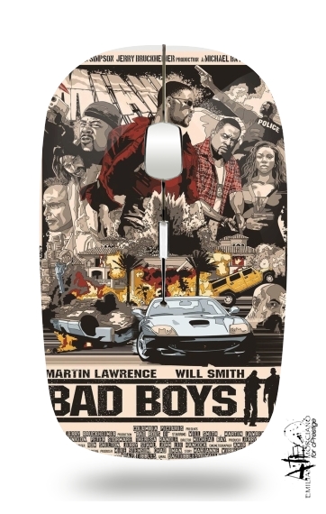  Bad Boys FanArt for Wireless optical mouse with usb receiver