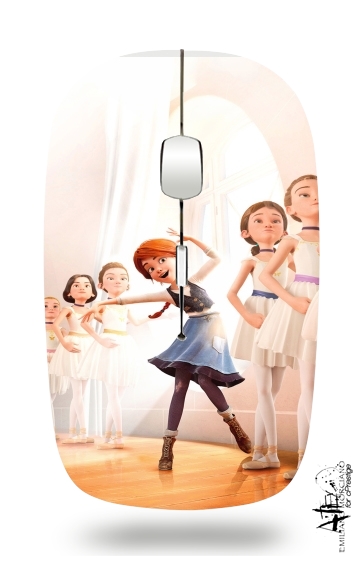  Ballerina Danse Art for Wireless optical mouse with usb receiver