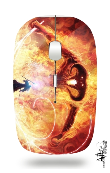  Balrog Fire Demon for Wireless optical mouse with usb receiver
