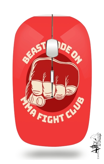  Beast MMA Fight Club for Wireless optical mouse with usb receiver