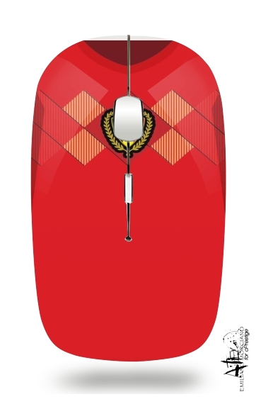  Belgium Football 2018 for Wireless optical mouse with usb receiver
