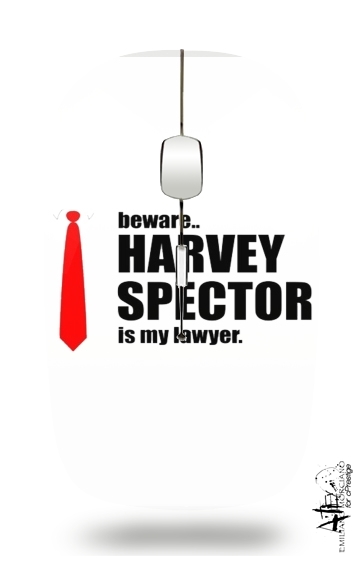  Beware Harvey Spector is my lawyer Suits for Wireless optical mouse with usb receiver