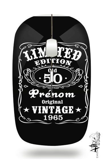  Birthday Custom Jack Daniels for Wireless optical mouse with usb receiver