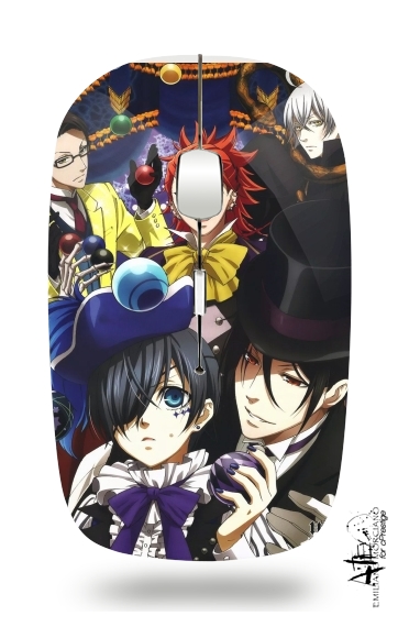  Black Butler Fan Art for Wireless optical mouse with usb receiver