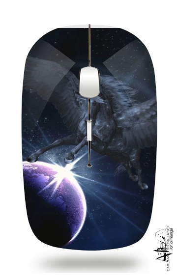  Black Pegasus for Wireless optical mouse with usb receiver