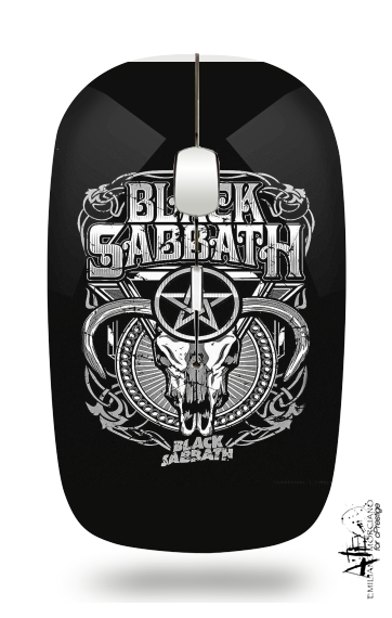  Black Sabbath Heavy Metal for Wireless optical mouse with usb receiver