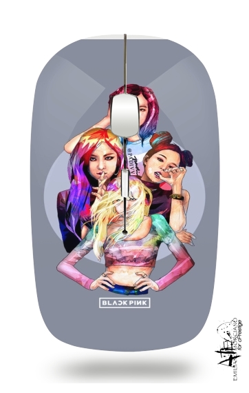  Blackpink FanART for Wireless optical mouse with usb receiver