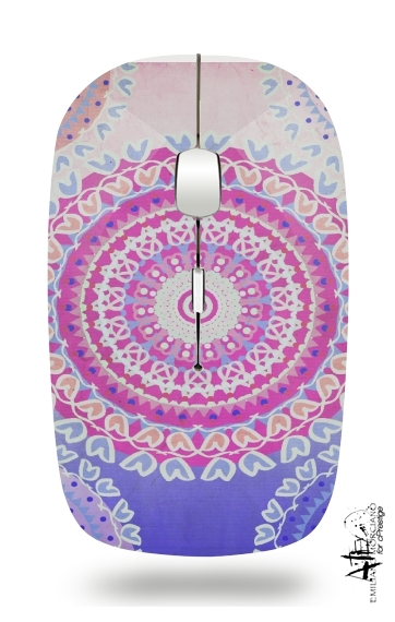 BOHO MANDALA for Wireless optical mouse with usb receiver