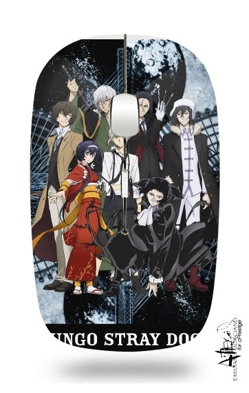  Bungo Stray Dogs for Wireless optical mouse with usb receiver