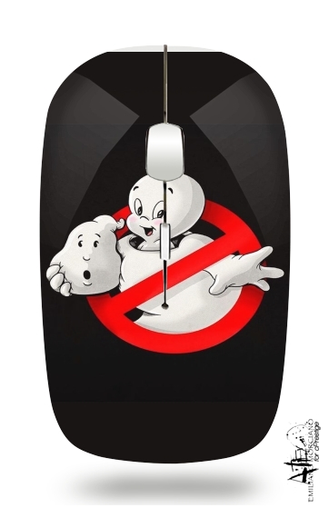  Casper x ghostbuster mashup for Wireless optical mouse with usb receiver