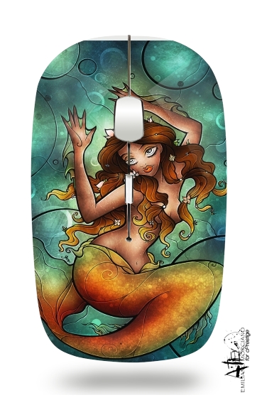  Caught Me A Mermaid for Wireless optical mouse with usb receiver