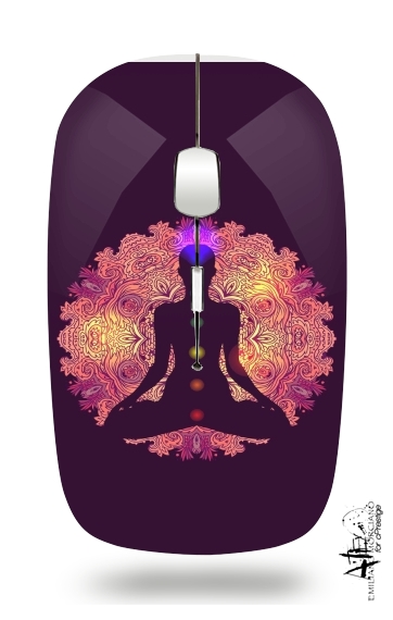  Chakra Healing for Wireless optical mouse with usb receiver