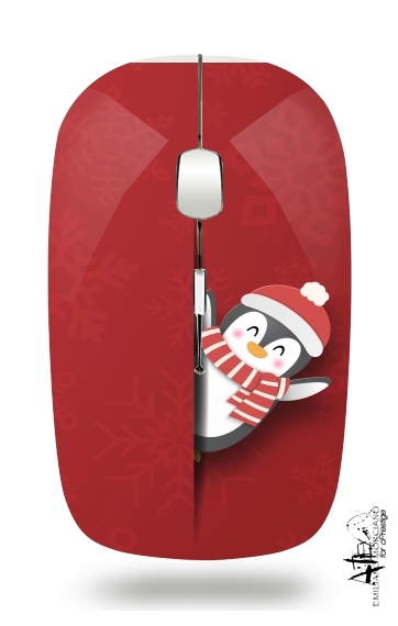  christmas Penguin for Wireless optical mouse with usb receiver