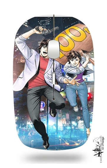  City Hunter : Nicky Larson for Wireless optical mouse with usb receiver