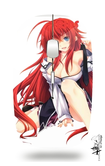  Cleavage Rias DXD HighSchool for Wireless optical mouse with usb receiver