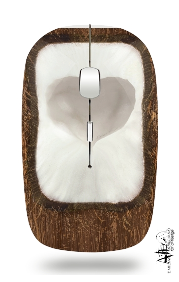  Coconut love for Wireless optical mouse with usb receiver