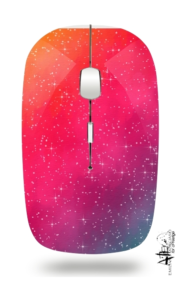  Colorful Galaxy for Wireless optical mouse with usb receiver