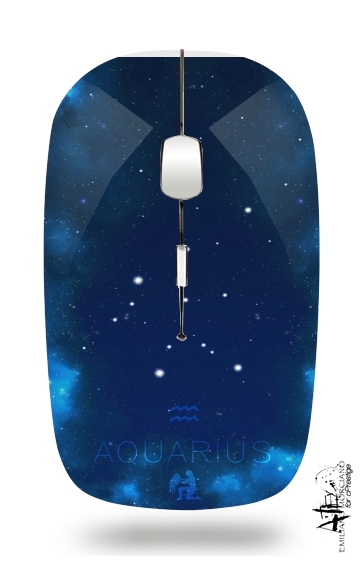  Constellations of the Zodiac: Aquarius for Wireless optical mouse with usb receiver