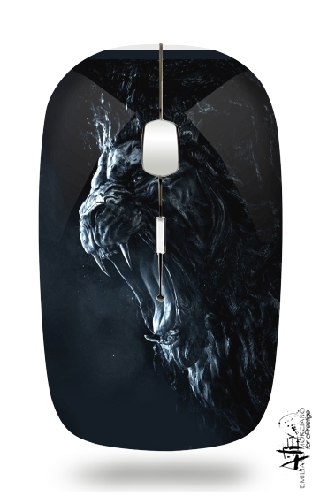  Dark Lion for Wireless optical mouse with usb receiver