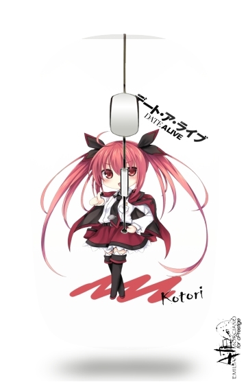  Date A Live Kotori Anime  for Wireless optical mouse with usb receiver
