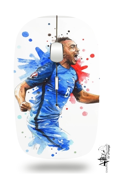  Dimitri Payet Fan Art France Team  for Wireless optical mouse with usb receiver