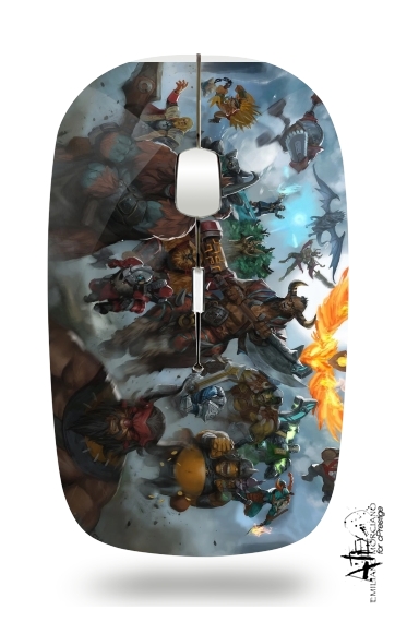  Dota 2 Fanart for Wireless optical mouse with usb receiver