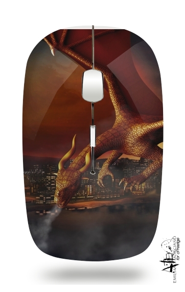  Dragon Attack for Wireless optical mouse with usb receiver