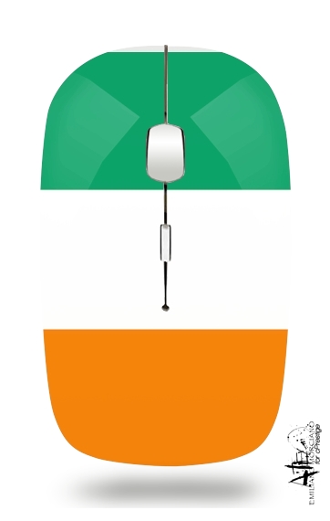  flag of Ivory Coast for Wireless optical mouse with usb receiver