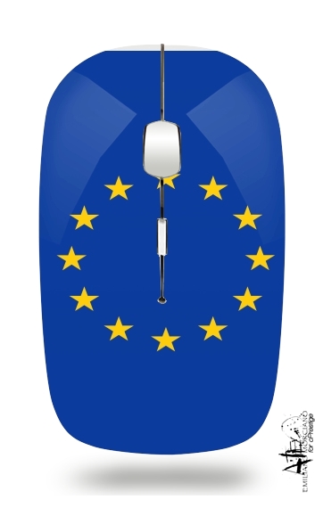  Europeen Flag for Wireless optical mouse with usb receiver