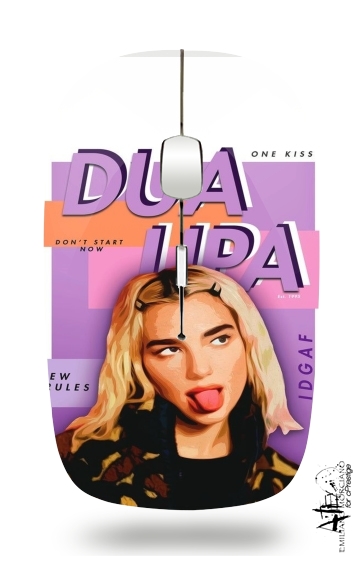  Dua Lipa new rules for Wireless optical mouse with usb receiver