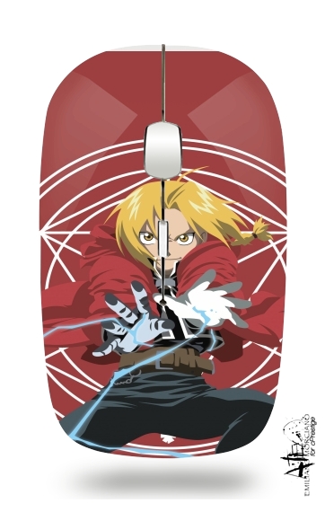  Edward Elric Magic Power for Wireless optical mouse with usb receiver